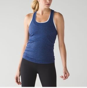 Lululemon Swiftly Tech Racerback Sapphire Blue Size 4